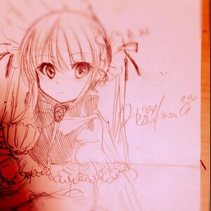 Rating: Safe Score: 0 Tags: 1girl dress flower frills hair_ornament image long_hair looking_at_viewer shinku sketch solo twintails upper_body User: admin