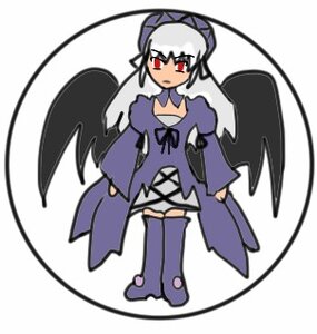 Rating: Safe Score: 0 Tags: 1girl albino blush boots dress full_body hat image juliet_sleeves long_hair long_sleeves pointy_ears purple_dress purple_footwear purple_legwear red_eyes solo standing suigintou thighhighs very_long_hair white_background wide_sleeves wings User: admin