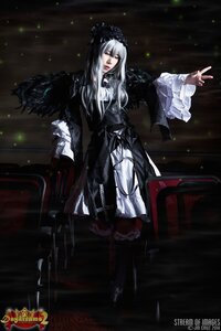 Rating: Safe Score: 0 Tags: 1girl dress full_body gothic gothic_lolita indoors long_hair long_sleeves solo standing suigintou User: admin