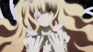 Rating: Safe Score: 0 Tags: 1girl blonde_hair dress eyepatch flower image kirakishou long_hair looking_at_viewer rose solo tears very_long_hair yellow_eyes User: admin