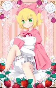 Rating: Safe Score: 0 Tags: 1girl apple blonde_hair bloomers blueberry blush bouquet bow cake cherry flower food fruit grapes green_eyes hinaichigo holding_fruit image orange pink_flower pink_rose red_flower red_rose rose short_hair solo strawberry strawberry_print underwear watermelon white_rose yellow_rose User: admin
