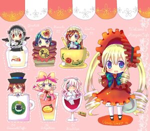 Rating: Safe Score: 0 Tags: 6+girls blonde_hair blue_eyes blush bonnet bow brown_hair chibi dress drill_hair food frills hat heterochromia hina_ichigo image kanaria long_hair long_sleeves multiple multiple_girls pink_bow pink_hair red_dress red_eyes shinku short_hair siblings silver_hair sisters smile souseiseki suigintou suiseiseki tagme twin_drills twins twintails very_long_hair User: admin