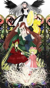 Rating: Safe Score: 0 Tags: 6+girls black_wings blonde_hair bow brown_hair closed_eyes dress flower hat hina_ichigo image long_hair multiple multiple_girls pink_bow red_eyes rose shinku silver_hair souseiseki suigintou suiseiseki tagme very_long_hair wings User: admin