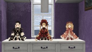 Rating: Safe Score: 0 Tags: 2girls blonde_hair blue_eyes bug butterfly curtains dress eva_beatrice hat image insect multiple multiple_girls painting_(object) pixel_art shinku tagme User: admin