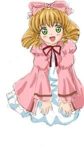 Rating: Safe Score: 0 Tags: 1girl :d blonde_hair blush bow dress drill_hair green_eyes hair_bow hina_ichigo hinaichigo image long_sleeves looking_at_viewer open_mouth pink_bow pink_dress short_hair simple_background smile solo white_background User: admin