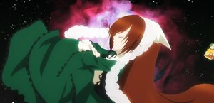 Rating: Safe Score: 0 Tags: 1girl brown_hair closed_eyes dress frills green_dress image long_hair long_sleeves night sky solo star_(sky) starry_sky suiseiseki User: admin