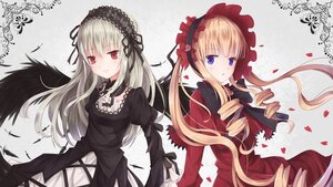 Rating: Safe Score: 0 Tags: 2girls blonde_hair blue_eyes bonnet bow capelet commentary_request dress drill_hair feathers flower frills gothic_lolita hairband image lolita_fashion lolita_hairband long_hair long_sleeves looking_at_viewer multiple_girls pair petals red_eyes ribbon rin_yuu rose rozen_maiden shinku silver_hair suigintou twin_drills twintails wings User: admin