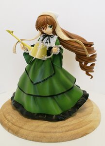 Rating: Safe Score: 0 Tags: 1girl brown_hair cup doll dress drill_hair frills full_body green_dress green_eyes heterochromia long_hair long_sleeves looking_at_viewer red_eyes simple_background solo suiseiseki very_long_hair watering_can User: admin