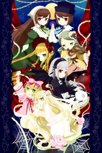 Rating: Safe Score: 0 Tags: 6+girls blonde_hair blue_eyes bow brown_hair dress flower green_eyes hairband hat heterochromia hina_ichigo image long_hair long_sleeves looking_at_viewer multiple multiple_girls pink_bow red_eyes shinku short_hair siblings silver_hair sisters souseiseki suigintou suiseiseki tagme twins twintails two_side_up very_long_hair wings User: admin