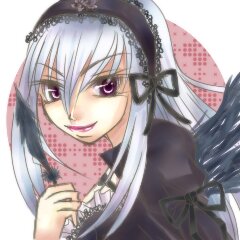 Rating: Safe Score: 0 Tags: 1girl bangs hairband image long_hair long_sleeves looking_at_viewer ribbon simple_background smile solo suigintou User: admin