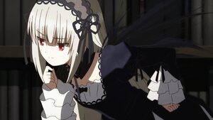 Rating: Safe Score: 0 Tags: 1girl bangs black_dress chair closed_mouth dress eyebrows_visible_through_hair frilled_sleeves frills gothic_lolita hairband image juliet_sleeves lolita_fashion long_hair long_sleeves looking_at_viewer puffy_sleeves red_eyes ribbon silver_hair solo suigintou wings User: admin