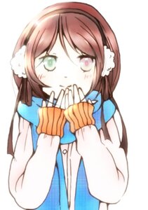 Rating: Safe Score: 0 Tags: 1girl blurry blurry_foreground blush brown_hair depth_of_field earmuffs heart-shaped_pupils image long_hair long_sleeves looking_at_viewer solo souseiseki striped swept_bangs symbol-shaped_pupils twintails upper_body vertical_stripes User: admin