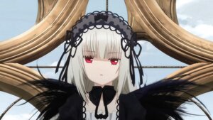 Rating: Safe Score: 0 Tags: 1girl bangs black_dress black_ribbon black_wings detached_collar dress feathered_wings feathers flower hairband image long_hair long_sleeves looking_at_viewer red_eyes ribbon silver_hair solo suigintou wings User: admin