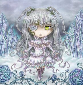 Rating: Safe Score: 0 Tags: 1girl blue_flower blue_rose boots castle cross-laced_footwear dress eyepatch flower frills image kirakishou long_hair pink_rose rose solo thighhighs thorns traditional_media very_long_hair vines white_rose yellow_rose User: admin