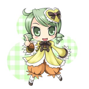 Rating: Safe Score: 0 Tags: 1girl blush bow dress drill_hair full_body green_eyes green_hair hat image kanaria long_sleeves open_mouth shoes smile solo standing twin_drills User: admin