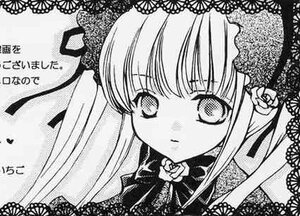 Rating: Safe Score: 0 Tags: 1girl bangs blush flower greyscale image lace long_hair looking_at_viewer monochrome rose shinku solo suigintou twintails upper_body User: admin