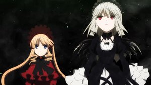 Rating: Safe Score: 0 Tags: 2girls blonde_hair blue_eyes dress hairband image lolita_fashion long_hair long_sleeves multiple_girls night night_sky pair red_eyes shinku sky star_(sky) starry_sky suigintou User: admin