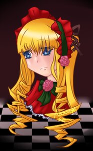 Rating: Safe Score: 0 Tags: 1girl argyle argyle_background argyle_legwear blonde_hair blue_eyes board_game bonnet bow bowtie checkerboard_cookie checkered checkered_background checkered_floor checkered_kimono checkered_scarf checkered_skirt chess_piece cookie diamond_(shape) drill_hair flag floor flower image knight_(chess) long_hair on_floor perspective pink_flower pink_rose plaid_background race_queen red_flower red_rose reflection rose shinku solo tile_floor tile_wall tiles vanishing_point User: admin