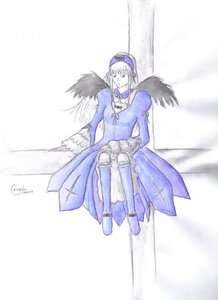 Rating: Safe Score: 0 Tags: 1girl angel_wings auto_tagged black_wings boots dress feathered_wings full_body hat image long_hair long_sleeves red_eyes sidelocks signature sitting solo suigintou wings User: admin