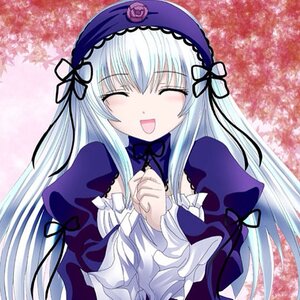 Rating: Safe Score: 0 Tags: 1girl :d blush closed_eyes dress frills hairband image juliet_sleeves long_hair long_sleeves open_mouth puffy_sleeves silver_hair smile solo suigintou upper_body very_long_hair User: admin