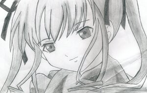 Rating: Safe Score: 0 Tags: 1girl close-up closed_mouth face greyscale hair_ribbon image looking_at_viewer monochrome ribbon shinku sidelocks simple_background solo upper_body white_background User: admin