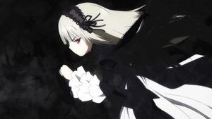 Rating: Safe Score: 0 Tags: 1girl black_wings closed_mouth dress frilled_sleeves frills hairband image long_hair long_sleeves looking_at_viewer red_eyes ribbon silver_hair solo suigintou very_long_hair wings User: admin