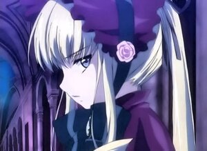 Rating: Safe Score: 0 Tags: 1girl bangs blue_eyes expressionless flower image long_hair profile purple_rose rose shinku silver_hair solo suigintou User: admin