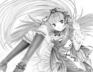Rating: Safe Score: 0 Tags: 1girl auto_tagged boots commentary_request doll_joints dress frills graphite_(medium) greyscale hairband image joints knee_boots lolita_fashion lolita_hairband long_hair megumi_(piyo7piyo9) monochrome photoshop_(medium) ribbon rozen_maiden solo suigintou traditional_media very_long_hair wings User: admin