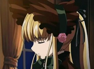 Rating: Safe Score: 0 Tags: 1girl bangs blonde_hair bonnet closed_eyes curtains flower image long_hair profile rose shinku solo suigintou User: admin