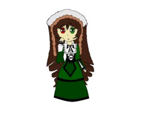 Rating: Safe Score: 0 Tags: 1girl :o brown_hair dress frills full_body green_dress green_eyes head_scarf heterochromia image long_hair long_sleeves looking_at_viewer open_mouth red_eyes ribbon solo standing suiseiseki very_long_hair white_background User: admin