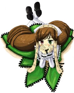Rating: Safe Score: 0 Tags: 1girl arm_support artist_request blush brown_hair dress frills full_body green_dress green_eyes hands_on_own_face head_rest head_scarf heterochromia image long_hair long_sleeves lying red_eyes rozen_maiden shoe_soles smile solo suiseiseki tears very_long_hair User: admin