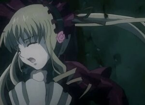 Rating: Safe Score: 0 Tags: 1girl blonde_hair closed_eyes dress flower image long_hair long_sleeves open_mouth pair rose shinku solo suigintou upper_body User: admin