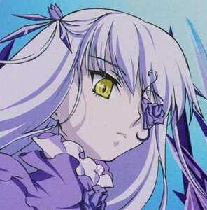 Rating: Safe Score: 0 Tags: 1girl barasuishou closed_mouth eyebrows_visible_through_hair frills hair_ribbon image long_hair looking_at_viewer ribbon rose solo traditional_media yellow_eyes User: admin