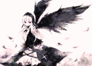 Rating: Safe Score: 0 Tags: 1girl amesawa_mokke bad_id bad_pixiv_id black_wings cross dress feathered_wings feathers flower frills hairband image lolita_fashion lolita_hairband long_hair long_sleeves looking_at_viewer purple_eyes rose rozen_maiden silver_hair solo suigintou very_long_hair wings User: admin