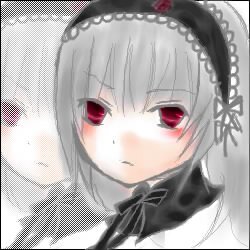 Rating: Safe Score: 0 Tags: 1girl bangs blush closed_mouth eyebrows_visible_through_hair hairband image looking_at_viewer red_eyes silver_hair solo suigintou User: admin