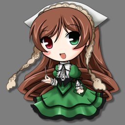 Rating: Safe Score: 0 Tags: 1girl :d brown_hair chibi dress frills full_body green_dress green_eyes heterochromia image long_hair long_sleeves open_mouth red_eyes smile solo suiseiseki transparent_background very_long_hair User: admin