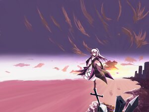 Rating: Safe Score: 0 Tags: 1girl bird feathers hairband image long_hair sky solo suigintou weapon User: admin