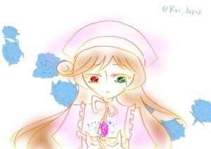 Rating: Safe Score: 0 Tags: 1girl blue_flower blue_rose flower green_eyes hat hat_flower heterochromia image long_hair long_sleeves looking_at_viewer pink_rose purple_rose red_eyes red_rose ribbon rose simple_background solo souseiseki suiseiseki upper_body white_background yellow_rose User: admin