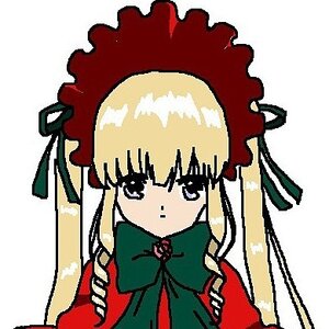 Rating: Safe Score: 0 Tags: 1girl blonde_hair blush bonnet bow bowtie dress green_bow image long_hair long_sleeves looking_at_viewer red_dress shinku sidelocks simple_background solo upper_body white_background User: admin