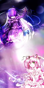 Rating: Safe Score: 0 Tags: 2girls barasuishou dress green_eyes image kaname_madoka kirakishou long_hair multiple_girls pair pink_hair purple_eyes ribbon ultimate_madoka very_long_hair User: admin