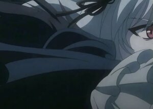 Rating: Safe Score: 0 Tags: 1girl hair_ribbon image long_hair ribbon simple_background solo suigintou User: admin