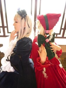 Rating: Safe Score: 0 Tags: 1girl blonde_hair curtains dress flower frills gothic_lolita hat lips lolita_fashion long_hair long_sleeves multiple_cosplay profile red_dress ribbon rose tagme window User: admin