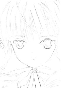 Rating: Safe Score: 0 Tags: 1girl blush close-up flower image monochrome shinku solo User: admin