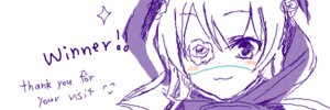 Rating: Safe Score: 0 Tags: 1girl blush closed_mouth eyebrows_visible_through_hair flower image kirakishou looking_at_viewer monochrome purple_theme simple_background sketch smile solo sparkle white_background User: admin