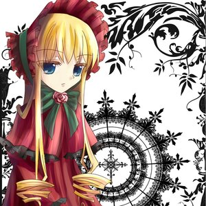 Rating: Safe Score: 0 Tags: 1girl blonde_hair blue_eyes bonnet bow bowtie dress drill_hair flower green_bow image long_hair long_sleeves looking_at_viewer pink_rose red_dress rose shinku solo twin_drills twintails User: admin