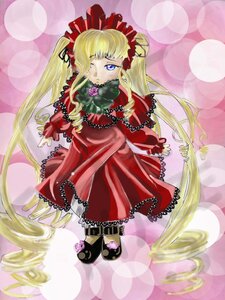 Rating: Safe Score: 0 Tags: 1girl auto_tagged blonde_hair blue_eyes bonnet bow bowtie capelet dress drill_hair flower full_body green_bow image long_hair long_sleeves looking_at_viewer red_dress shinku shoes sitting solo twin_drills twintails very_long_hair User: admin