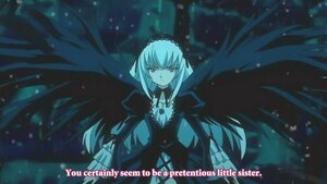 Rating: Safe Score: 0 Tags: 1girl black_wings dress frills hairband image long_hair long_sleeves looking_at_viewer ribbon silver_hair solo suigintou very_long_hair wings User: admin