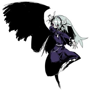 Rating: Safe Score: 0 Tags: 1girl black_wings dress frills full_body gothic_lolita hairband image lolita_fashion lolita_hairband long_hair long_sleeves pink_eyes ribbon simple_background solo suigintou very_long_hair white_background wings User: admin