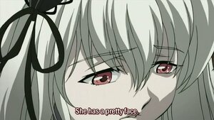 Rating: Safe Score: 0 Tags: 1girl black_ribbon blonde_hair close-up eyebrows_visible_through_hair face hair_ribbon image looking_at_viewer red_eyes ribbon solo suigintou User: admin