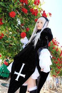 Rating: Safe Score: 0 Tags: 1girl auto_tagged black_dress dress flower hairband long_hair red_flower red_rose rose solo spider_lily standing suigintou white_hair User: admin